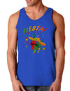 Chili Love Fiesta Dark Loose Tank Top-Mens Loose Tank Top-TooLoud-Royal Blue-Small-Davson Sales