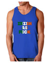 Irish As Feck Funny Dark Loose Tank Top by TooLoud-Mens Loose Tank Top-TooLoud-Royal Blue-Small-Davson Sales