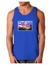 Colorado Rainbow Sunset Dark Loose Tank Top-Mens Loose Tank Top-TooLoud-Royal Blue-Small-Davson Sales