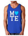 Matching Soulmate Design - Mate - Blue Dark Loose Tank Top by TooLoud-Mens Loose Tank Top-TooLoud-Royal Blue-Small-Davson Sales