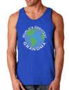 World's Greatest Grandma Dark Loose Tank Top-Mens Loose Tank Top-TooLoud-Royal Blue-Small-Davson Sales