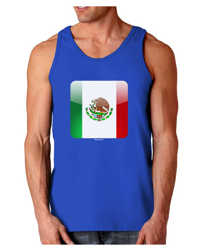 Mexican Flag App Icon Dark Loose Tank Top by TooLoud-Mens Loose Tank Top-TooLoud-Royal Blue-Small-Davson Sales