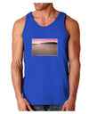 Victor Mines Pink Sunrise Dark Loose Tank Top-Mens Loose Tank Top-TooLoud-Royal Blue-Small-Davson Sales