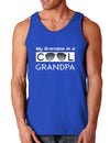 My Grandpa is a Cool Grandpa Dark Loose Tank Top-Mens Loose Tank Top-TooLoud-Royal Blue-Small-Davson Sales