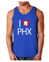 I Heart Phoenix Dark Loose Tank Top-Mens Loose Tank Top-TooLoud-Royal Blue-Small-Davson Sales