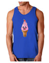 Cute Ice Cream Cone Dark Loose Tank Top-Mens Loose Tank Top-TooLoud-Royal Blue-Small-Davson Sales