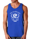 Best Grandpa Ever Distressed Collegiate Dark Loose Tank Top-Mens Loose Tank Top-TooLoud-Royal Blue-Small-Davson Sales