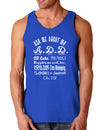 Ask Me About My A.D.D. Dark Loose Tank Top-Mens Loose Tank Top-TooLoud-Royal Blue-Small-Davson Sales