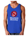 Meatless Monday Dark Loose Tank Top by TooLoud-Mens Loose Tank Top-TooLoud-Royal Blue-Small-Davson Sales