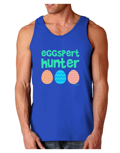 Eggspert Hunter - Easter - Green Dark Loose Tank Top by TooLoud-Mens Loose Tank Top-TooLoud-Royal Blue-Small-Davson Sales