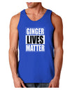 Ginger Lives Matter Dark Loose Tank Top by TooLoud-Mens Loose Tank Top-TooLoud-Royal Blue-Small-Davson Sales