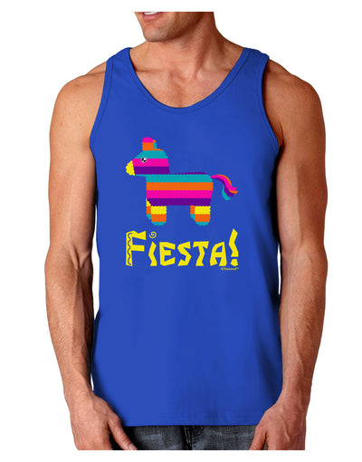 Colorful Pinata Design - Fiesta Dark Loose Tank Top by TooLoud-Mens Loose Tank Top-TooLoud-Royal Blue-Small-Davson Sales