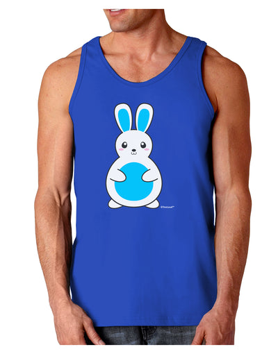 Cute Easter Bunny - Blue Dark Loose Tank Top by TooLoud-Mens Loose Tank Top-TooLoud-Royal Blue-Small-Davson Sales