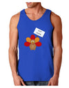 Eat Sushi Thanksgiving Turkey Dark Loose Tank Top-Mens Loose Tank Top-TooLoud-Royal Blue-Small-Davson Sales