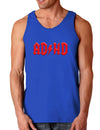 ADHD Lightning Bolt Rockstar Dark Loose Tank Top-Mens Loose Tank Top-TooLoud-Royal Blue-Small-Davson Sales