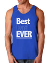 Father's Day Best Dad Ever Dark Loose Tank Top-Mens Loose Tank Top-TooLoud-Royal Blue-Small-Davson Sales