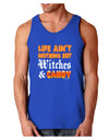 TooLoud Witches and Candy Color Dark Loose Tank Top-Mens Loose Tank Top-TooLoud-Royal Blue-Small-Davson Sales