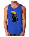 Happy Cinco de Meow - Cinco de Mayo Cat Dark Loose Tank Top by TooLoud-Mens Loose Tank Top-TooLoud-Royal Blue-Small-Davson Sales