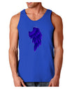 Single Right Dark Angel Wing Design - Couples Dark Loose Tank Top-Mens Loose Tank Top-TooLoud-Royal Blue-Small-Davson Sales