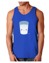 Cute Matching Milk and Cookie Design - Milk Dark Loose Tank Top by TooLoud-Mens Loose Tank Top-TooLoud-Royal Blue-Small-Davson Sales