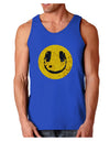 EDM Smiley Face Dark Loose Tank Top by TooLoud-Mens Loose Tank Top-TooLoud-Royal Blue-Small-Davson Sales