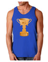 Number One Dad Trophy Dark Loose Tank Top-Mens Loose Tank Top-TooLoud-Royal Blue-Small-Davson Sales