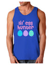 Lil' Egg Hunter - Easter - Pink Dark Loose Tank Top by TooLoud-Mens Loose Tank Top-TooLoud-Royal Blue-Small-Davson Sales