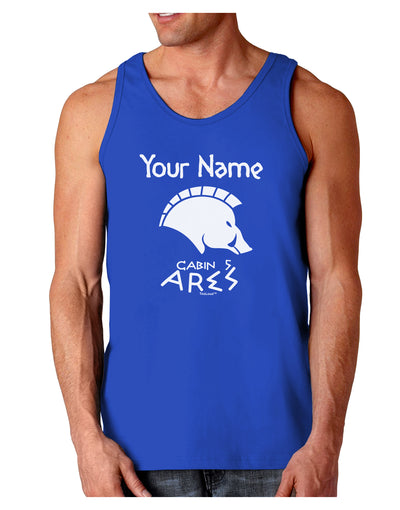 Personalized Cabin 5 Ares Dark Loose Tank Top by-Mens Loose Tank Top-TooLoud-Royal Blue-Small-Davson Sales