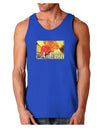 Colorado - Autumn Text Dark Loose Tank Top-Mens Loose Tank Top-TooLoud-Royal Blue-Small-Davson Sales