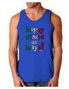 Happy Cinco de Mayo - Cactus Design Dark Loose Tank Top by TooLoud-Mens Loose Tank Top-TooLoud-Royal Blue-Small-Davson Sales