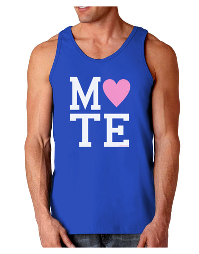 Matching Soulmate Design - Mate - Pink Dark Loose Tank Top by TooLoud-Mens Loose Tank Top-TooLoud-Royal Blue-Small-Davson Sales