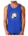 White Skull With Star Dark Loose Tank Top by TooLoud-Mens Loose Tank Top-TooLoud-Royal Blue-Small-Davson Sales