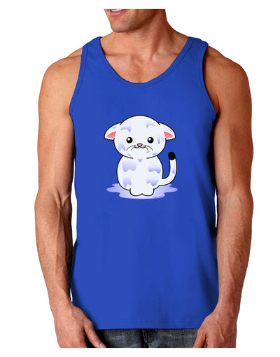 Wet Pussycat Dark Loose Tank Top-Mens Loose Tank Top-TooLoud-Royal Blue-Small-Davson Sales