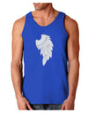 Single Right Angel Wing Design - Couples Dark Loose Tank Top-Mens Loose Tank Top-TooLoud-Royal Blue-Small-Davson Sales