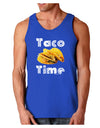 Taco Time - Mexican Food Design Dark Loose Tank Top by TooLoud-Mens Loose Tank Top-TooLoud-Royal Blue-Small-Davson Sales