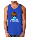 Extraterrestial - I Belieb Dark Loose Tank Top by TooLoud-Mens Loose Tank Top-TooLoud-Royal Blue-Small-Davson Sales