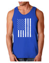 Stamp Style American Flag - Distressed Dark Loose Tank Top by TooLoud-Mens Loose Tank Top-TooLoud-Royal Blue-Small-Davson Sales