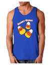 Cute Kawaii Candy Corn Halloween Dark Loose Tank Top-Mens Loose Tank Top-TooLoud-Royal Blue-Small-Davson Sales