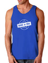 TooLoud 60th Birthday Gift Made in 1959 Dark Loose Tank Top-Mens Loose Tank Top-TooLoud-Royal Blue-Small-Davson Sales