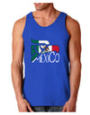 Mexico Eagle Symbol - Mexican Flag - Mexico Dark Loose Tank Top by TooLoud-Mens Loose Tank Top-TooLoud-Royal Blue-Small-Davson Sales