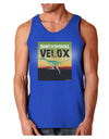 Ornithomimus Velox - With Name Dark Loose Tank Top by TooLoud-Mens Loose Tank Top-TooLoud-Royal Blue-Small-Davson Sales