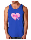 Meh Candy Heart - Valentines Day Dark Loose Tank Top by TooLoud-Mens Loose Tank Top-TooLoud-Royal Blue-Small-Davson Sales