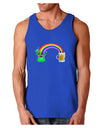 End Of The Rainbow - Beer Dark Loose Tank Top-Mens Loose Tank Top-TooLoud-Royal Blue-Small-Davson Sales