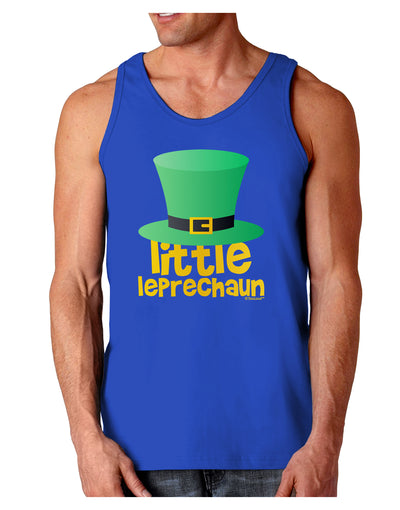 Little Leprechaun - St. Patrick's Day Dark Loose Tank Top by TooLoud-Mens Loose Tank Top-TooLoud-Royal Blue-Small-Davson Sales