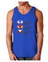 Wiggle Wiggle Wiggle - Twerk Color Dark Loose Tank Top-Mens Loose Tank Top-TooLoud-Royal Blue-Small-Davson Sales