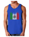 Mexican Flag Levels - Cinco De Mayo Dark Loose Tank Top-Mens Loose Tank Top-TooLoud-Royal Blue-Small-Davson Sales