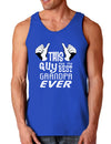 This Guy Has The Best Grandpa Ever Dark Loose Tank Top-Mens Loose Tank Top-TooLoud-Royal Blue-Small-Davson Sales