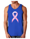 Pink Breast Cancer Awareness Ribbon - Stronger Everyday Dark Loose Tank Top-Mens Loose Tank Top-TooLoud-Royal Blue-Small-Davson Sales