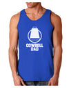 Cowbell Dad Dark Loose Tank Top by TooLoud-Mens Loose Tank Top-TooLoud-Royal Blue-Small-Davson Sales