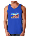 Colorado Mtn Sunset Bold WaterColor Dark Loose Tank Top-Mens Loose Tank Top-TooLoud-Royal Blue-Small-Davson Sales